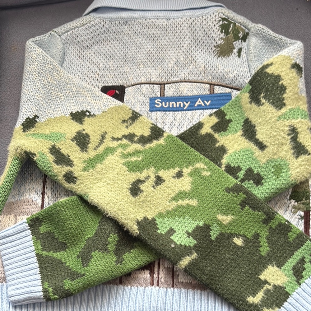 House of Sunny Blue Sweater